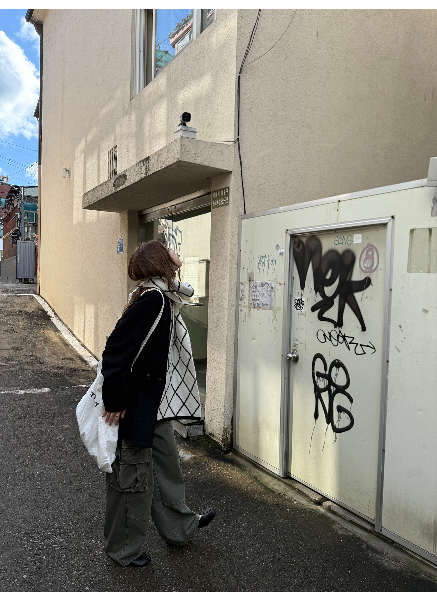 LelyMooch コーデュロイ リバーシブル中綿コート  LEM265