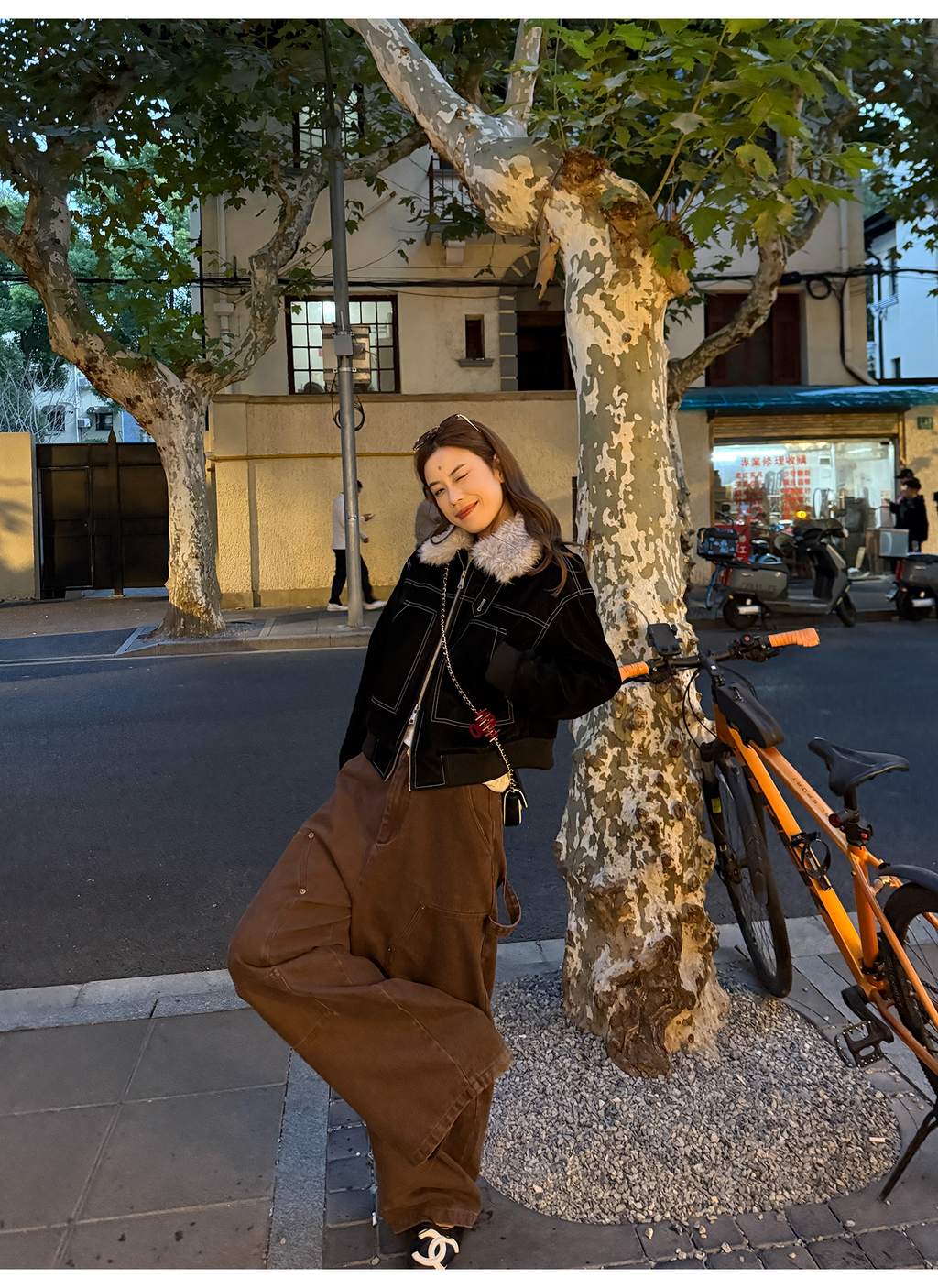 LelyMooch ハンティングムード ワイドパンツ  LEM271