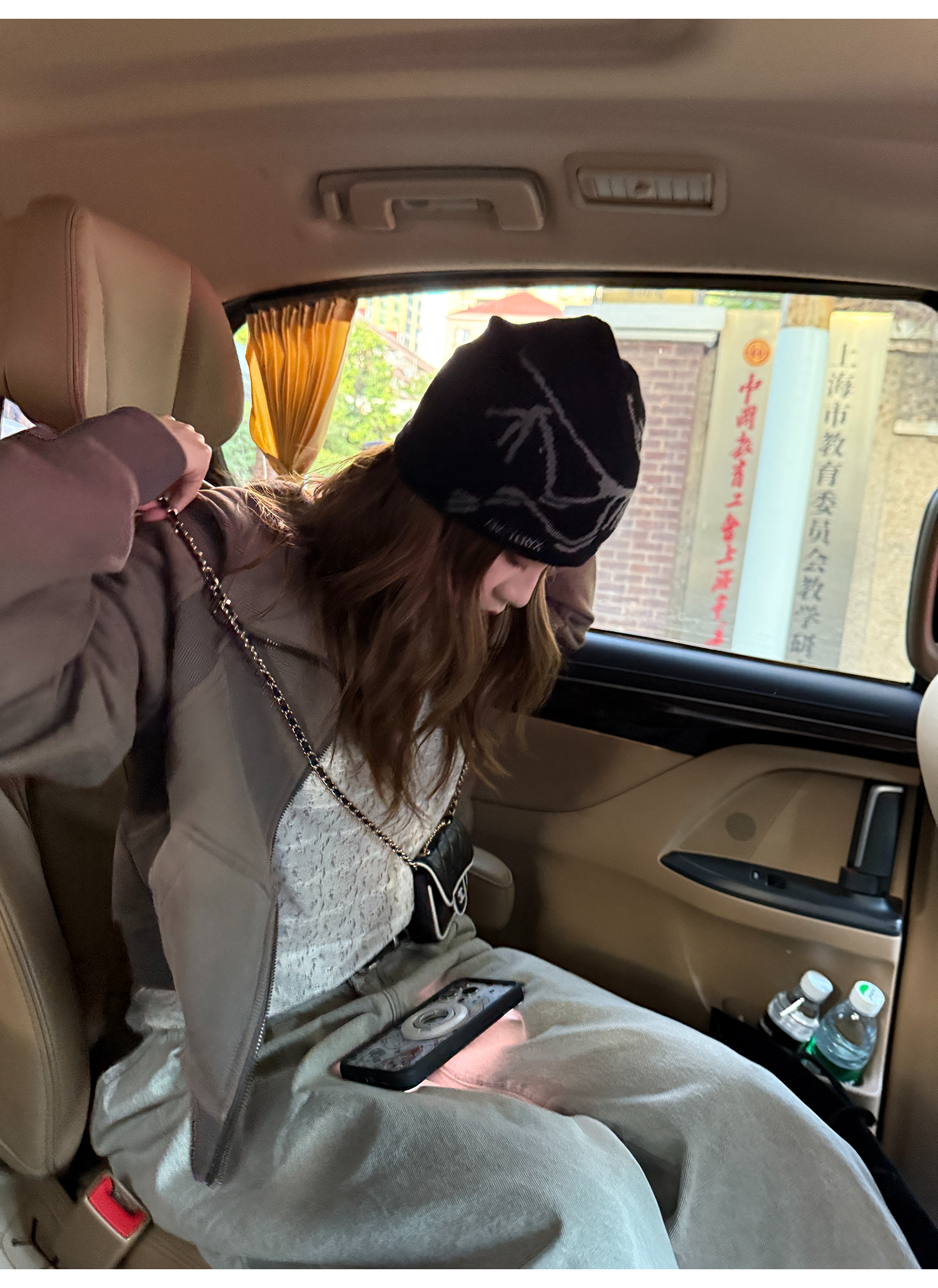 LelyMooch 裏起毛ジップアップフーディー　LEM275