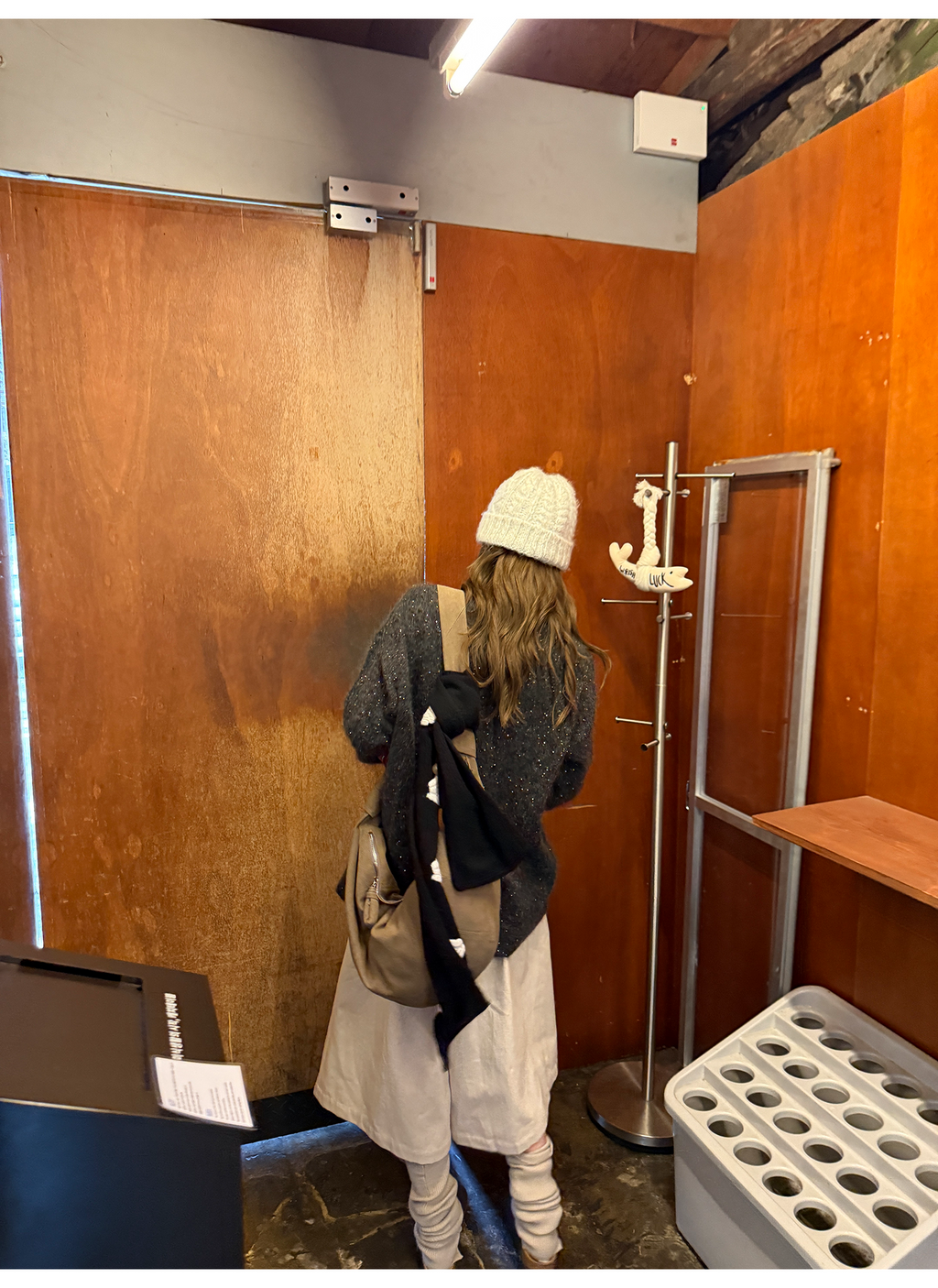 LelyMooch スパンコール入りカシミヤ混ニット  LEM267