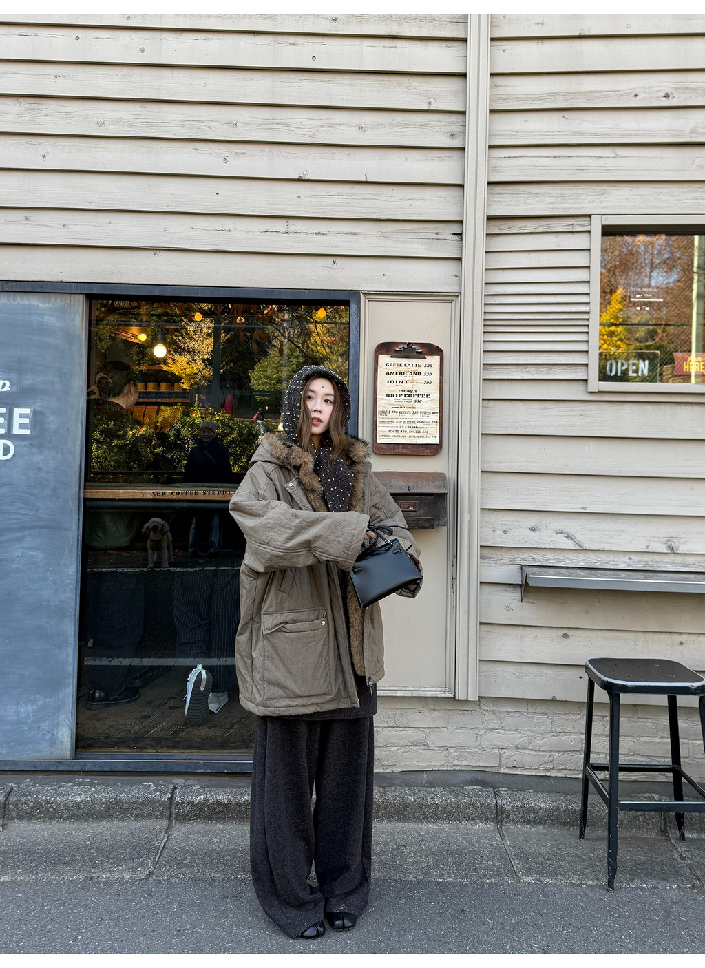 LelyMooch レイヤード風 ワイドパンツ  LEM283