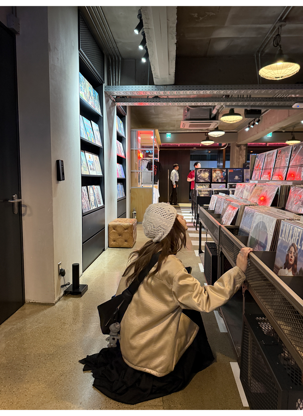 LelyMooch コーデュロイ リバーシブル中綿コート  LEM265