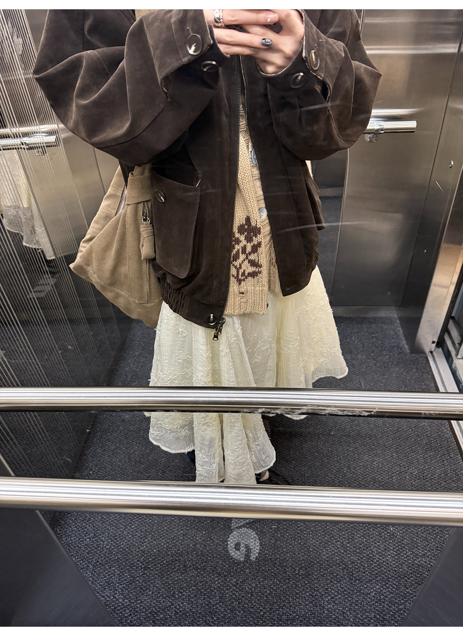 LelyMooch リバーシブルスエードジャケット  LEM250