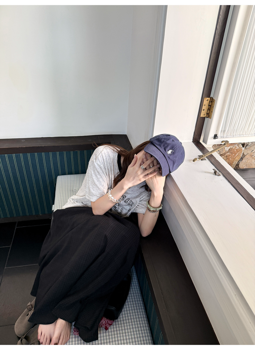 LelyMooch カラーポイントTシャツ  LEM207