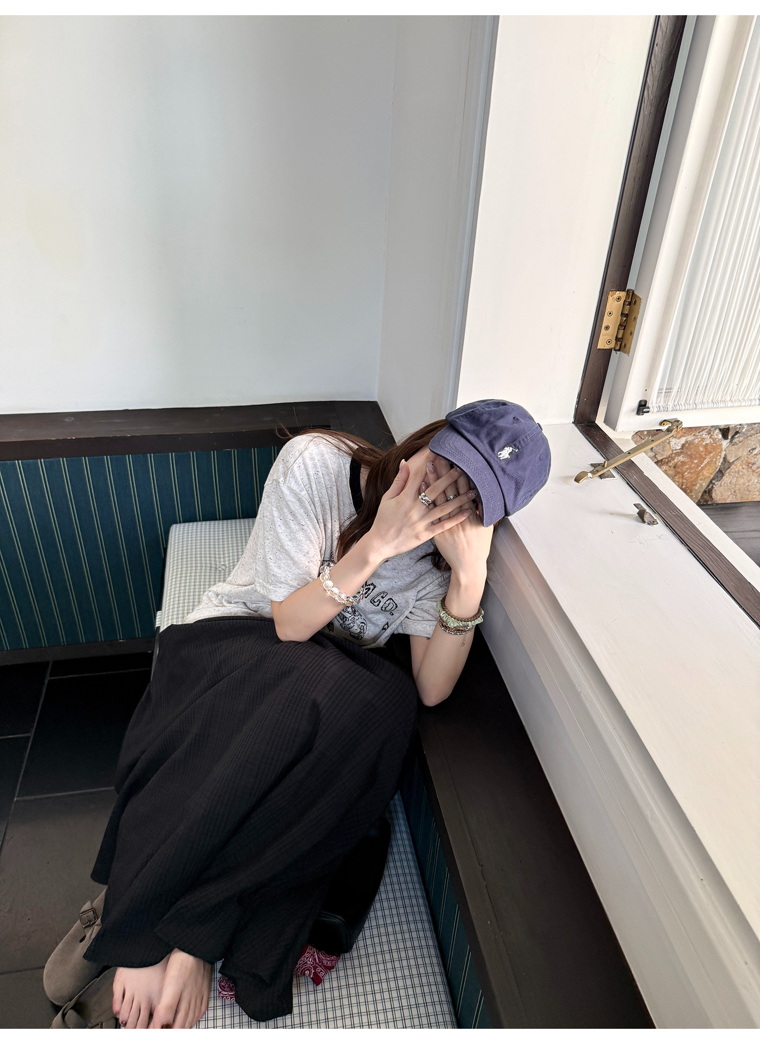 LelyMooch カラーポイントTシャツ  LEM207