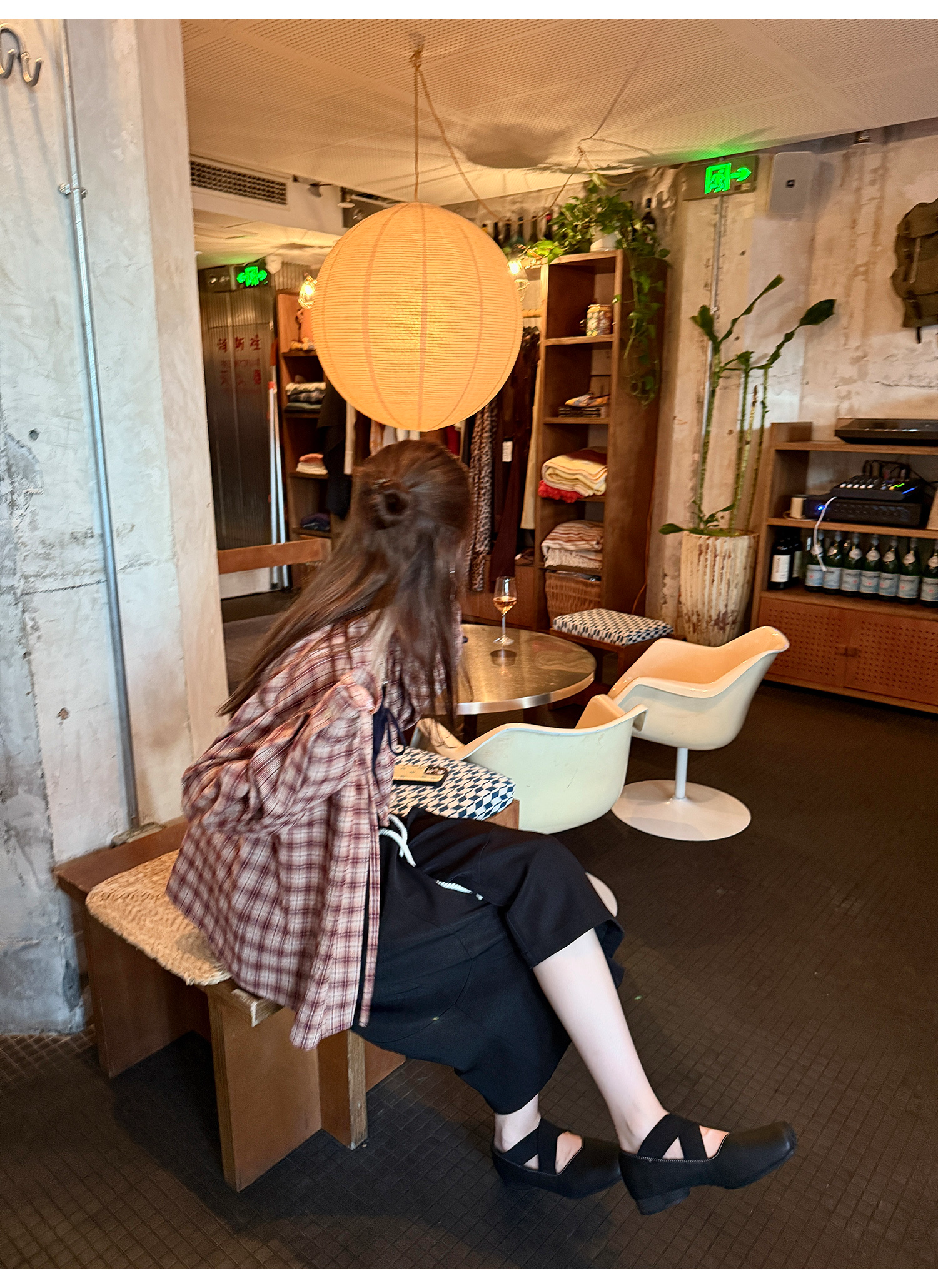 LelyMooch ローブ風リラックスカーデ  LEM211