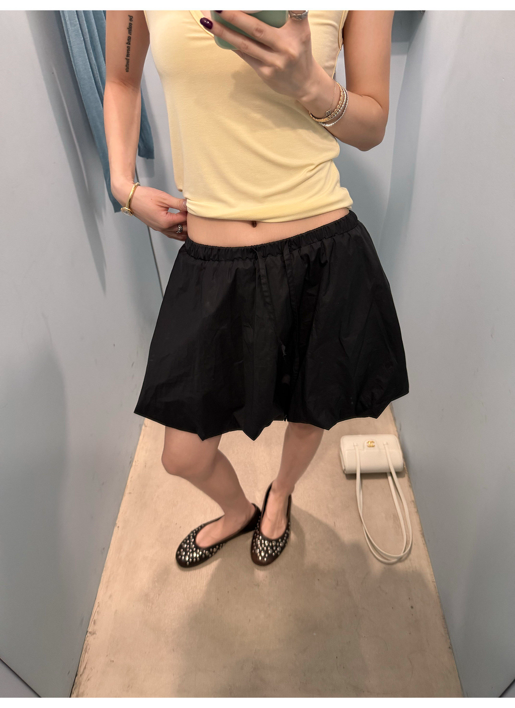 LelyMooch 梅雨も涼しく！ふんわりバルーンキュロット  LEM366