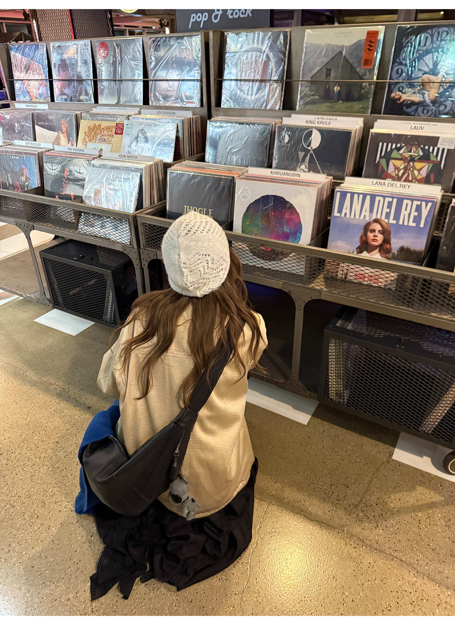 LelyMooch コーデュロイ リバーシブル中綿コート  LEM265