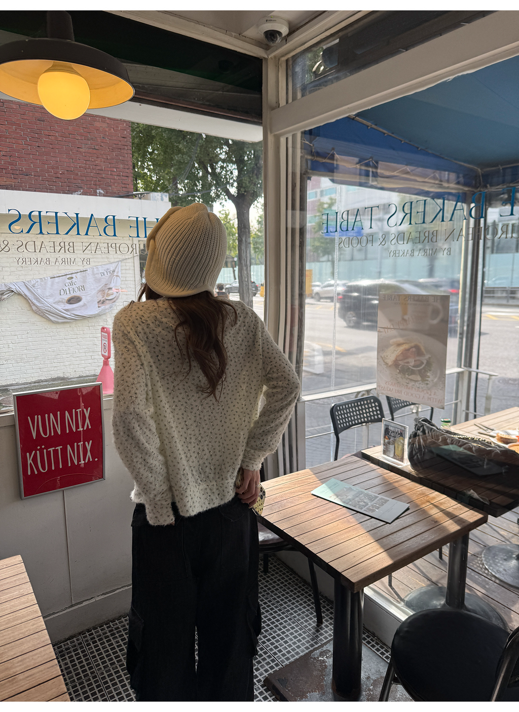 LelyMooch 花柄ふわもちニット　LEM254