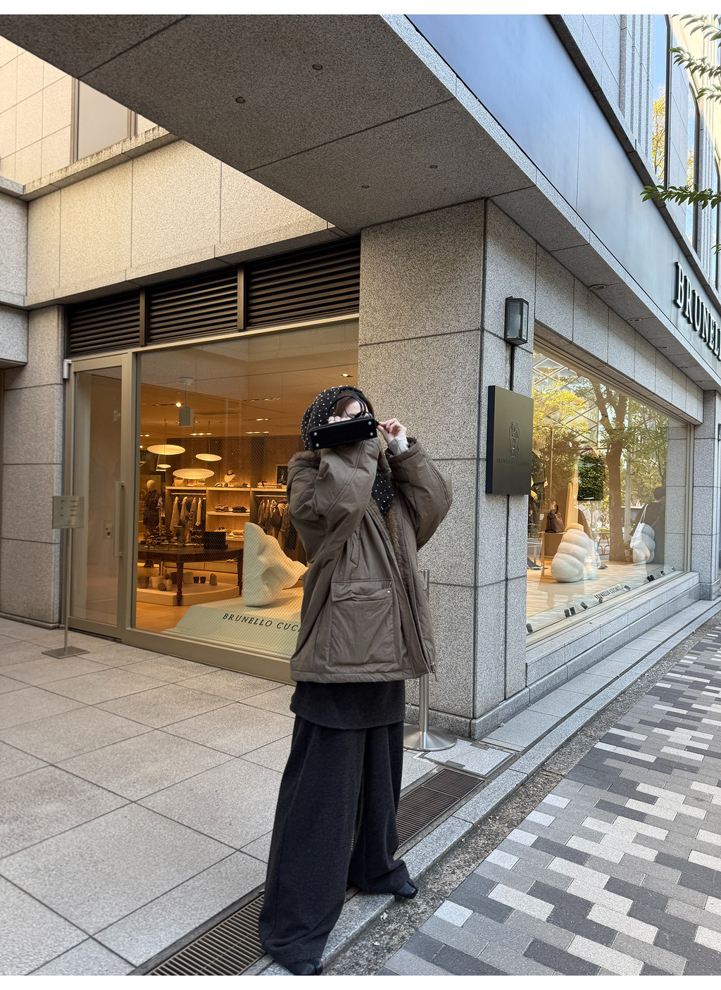 LelyMooch レイヤード風 ワイドパンツ  LEM283