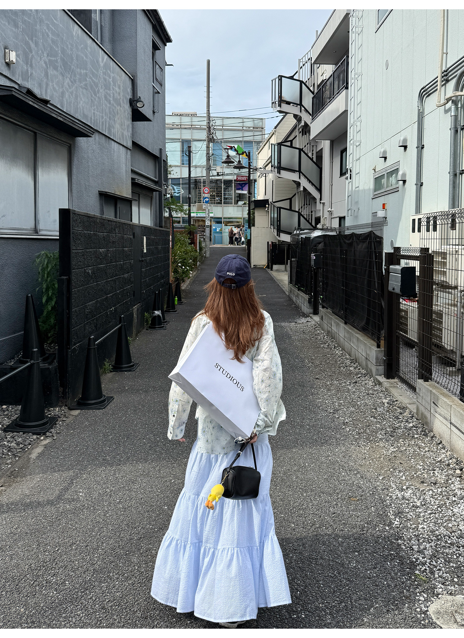 LelyMooch夏の透け感シャツ｜小花柄・UV対策  LEM187