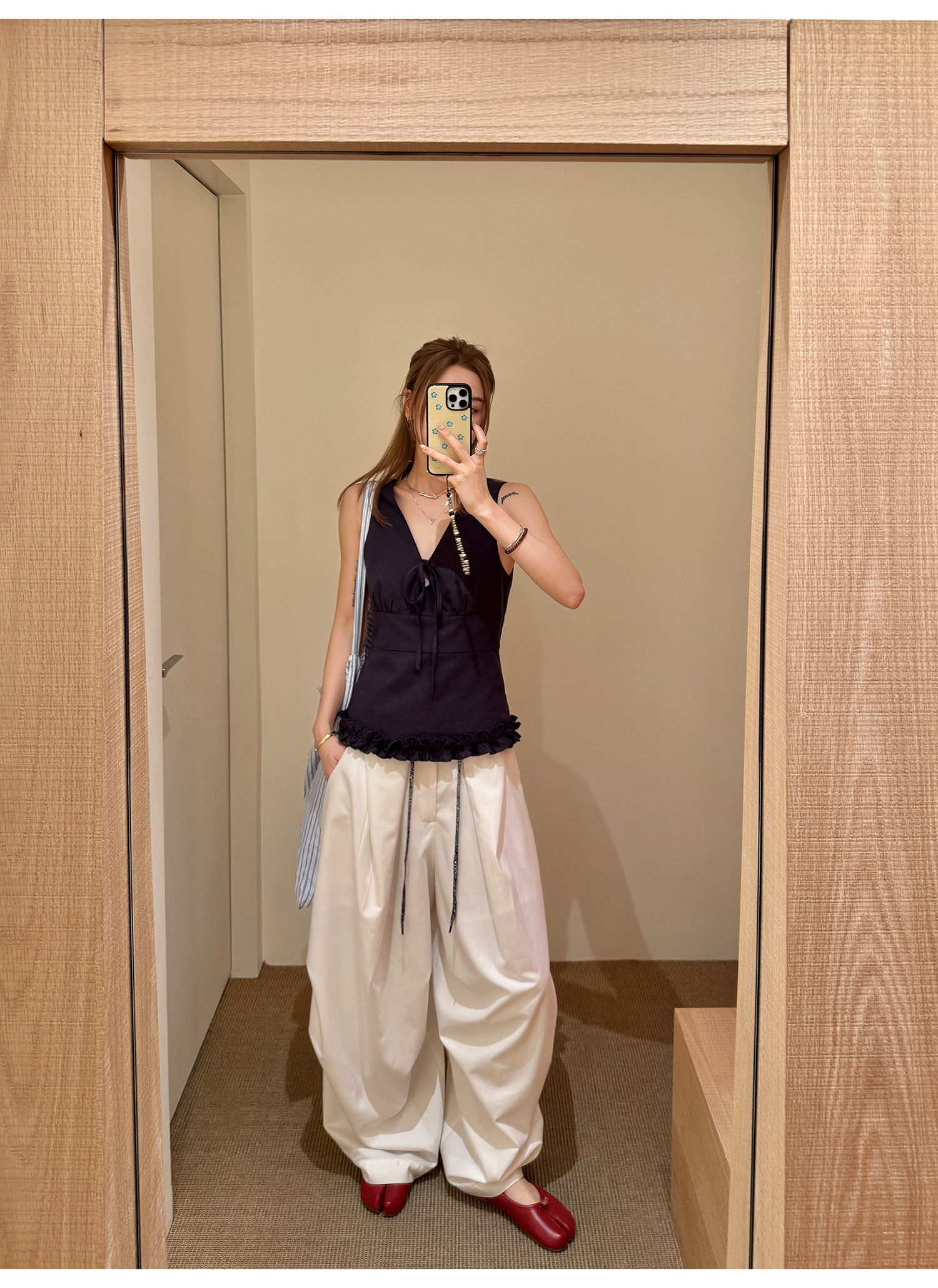 【7日以内にお届け】LelyMooch 　神白パンツ　販売開始前問い合わせ殺到！  LEM153