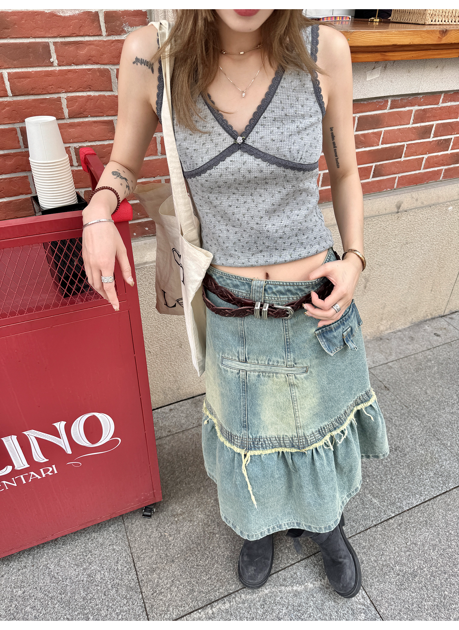 LelyMooch  　夏万能タンクトップ　 LEM158