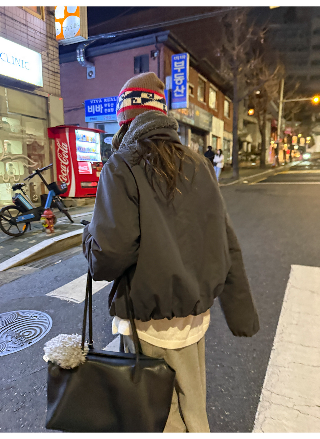 LelyMooch マフラー付き 中綿ブルゾン  LEM306