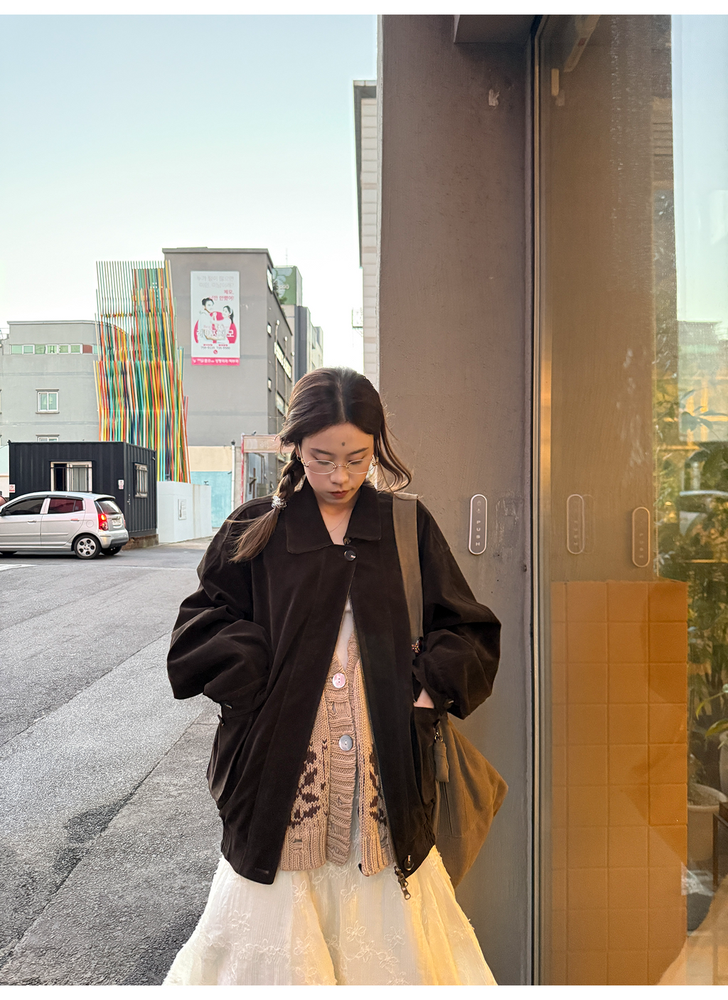 LelyMooch リバーシブルスエードジャケット  LEM250