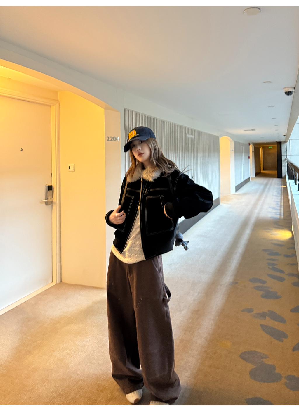 LelyMooch ハンティングムード ワイドパンツ  LEM271