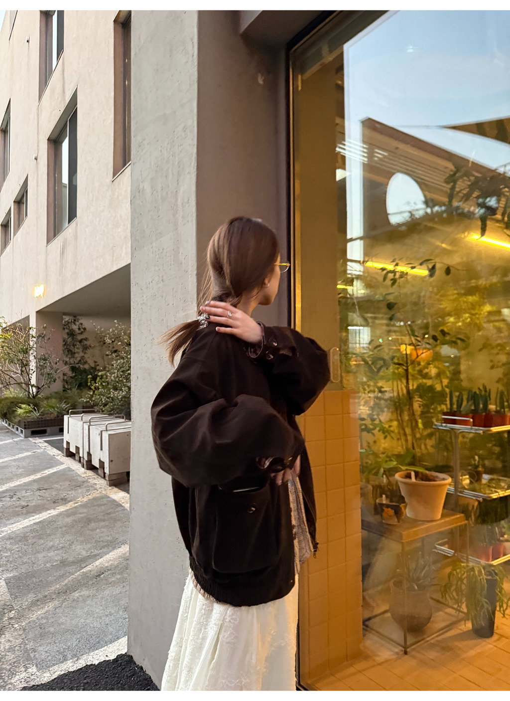 LelyMooch リバーシブルスエードジャケット  LEM250