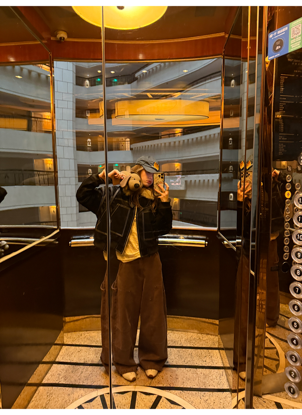 LelyMooch ハンティングムード ワイドパンツ  LEM271