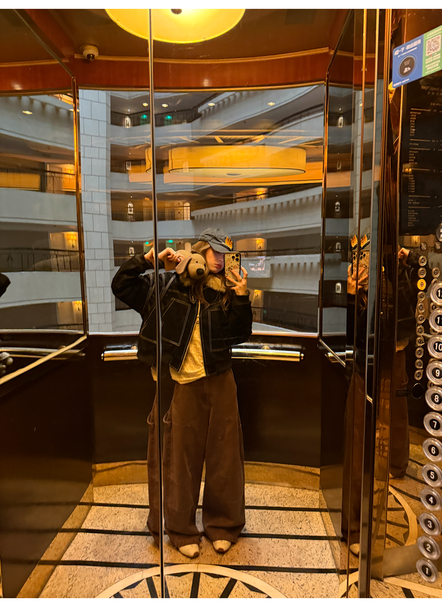 LelyMooch ハンティングムード ワイドパンツ  LEM271