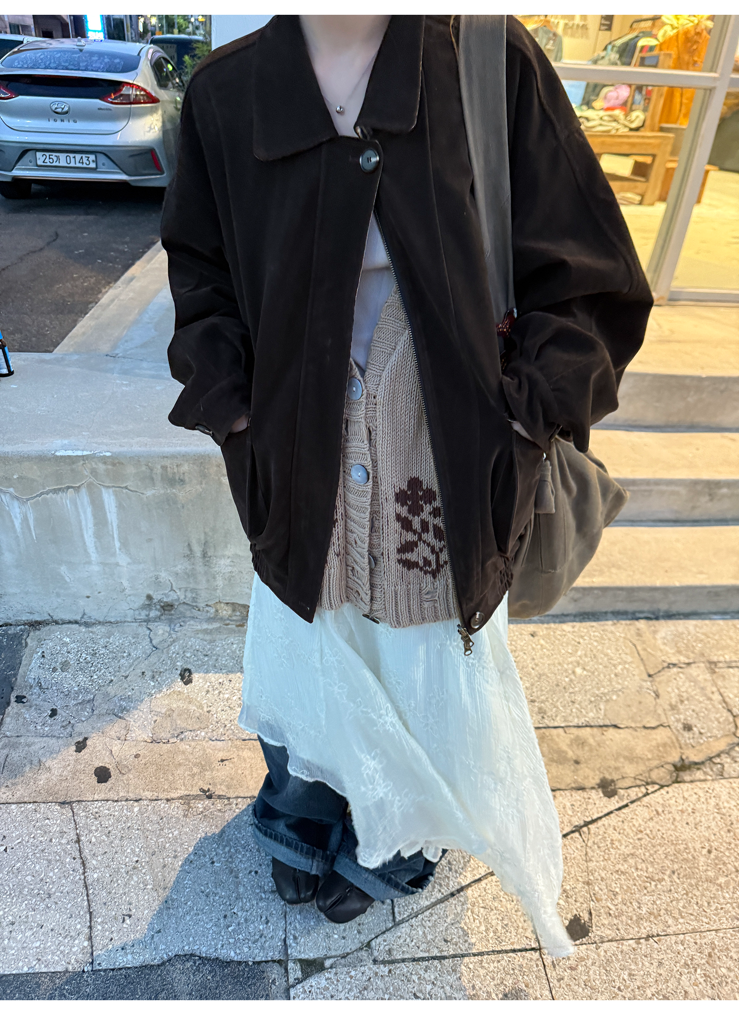 LelyMooch リバーシブルスエードジャケット  LEM250