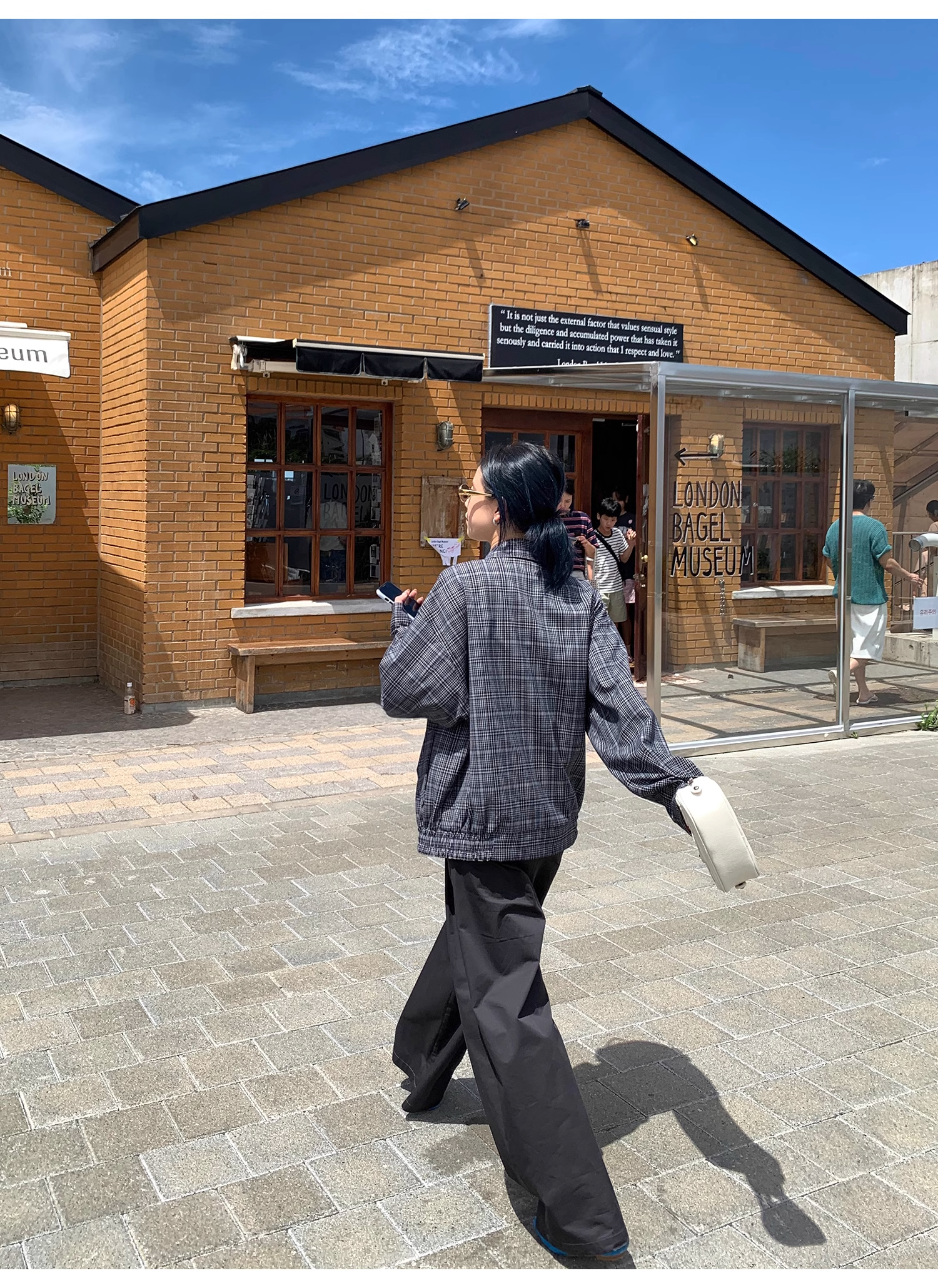 LelyMooch  ウォッシュコットン ワイドパンツ  LEM068