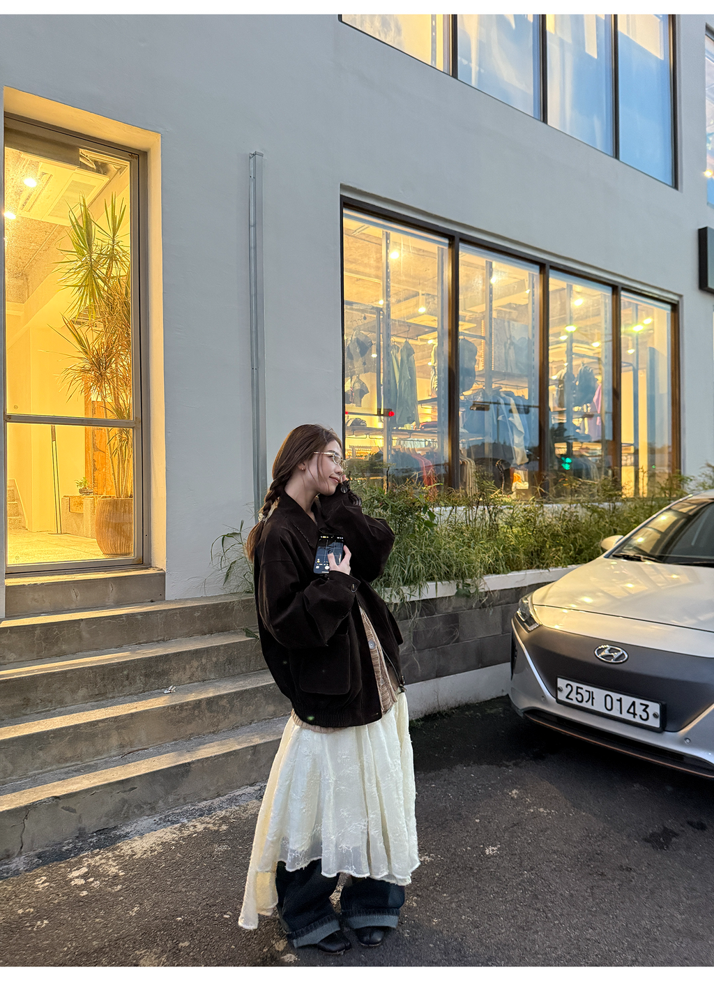 LelyMooch リバーシブルスエードジャケット  LEM250