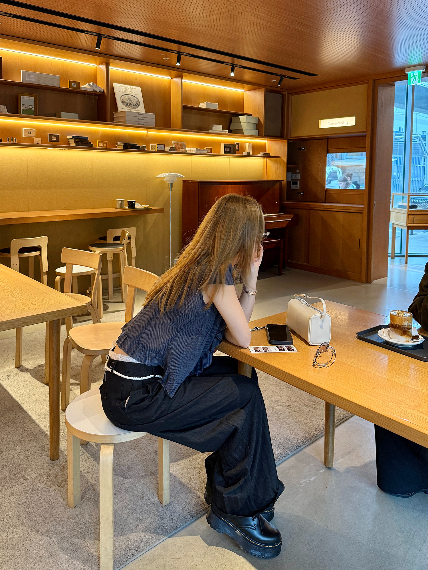 LelyMooch リボン付とろみパンツ　LEM167