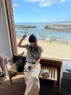 LelyMooch ウォッシュ迷彩 コンパクトTシャツ　LEM393