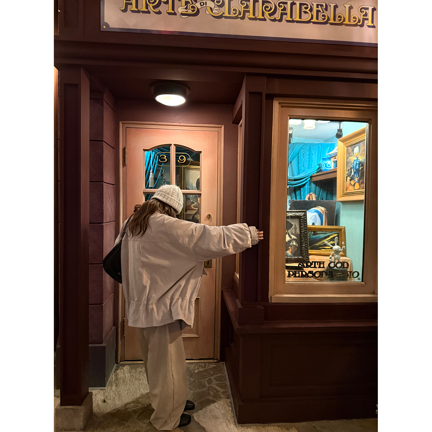 LelyMooch ペイズリー柄 キルティング立ち襟コート   LEM233