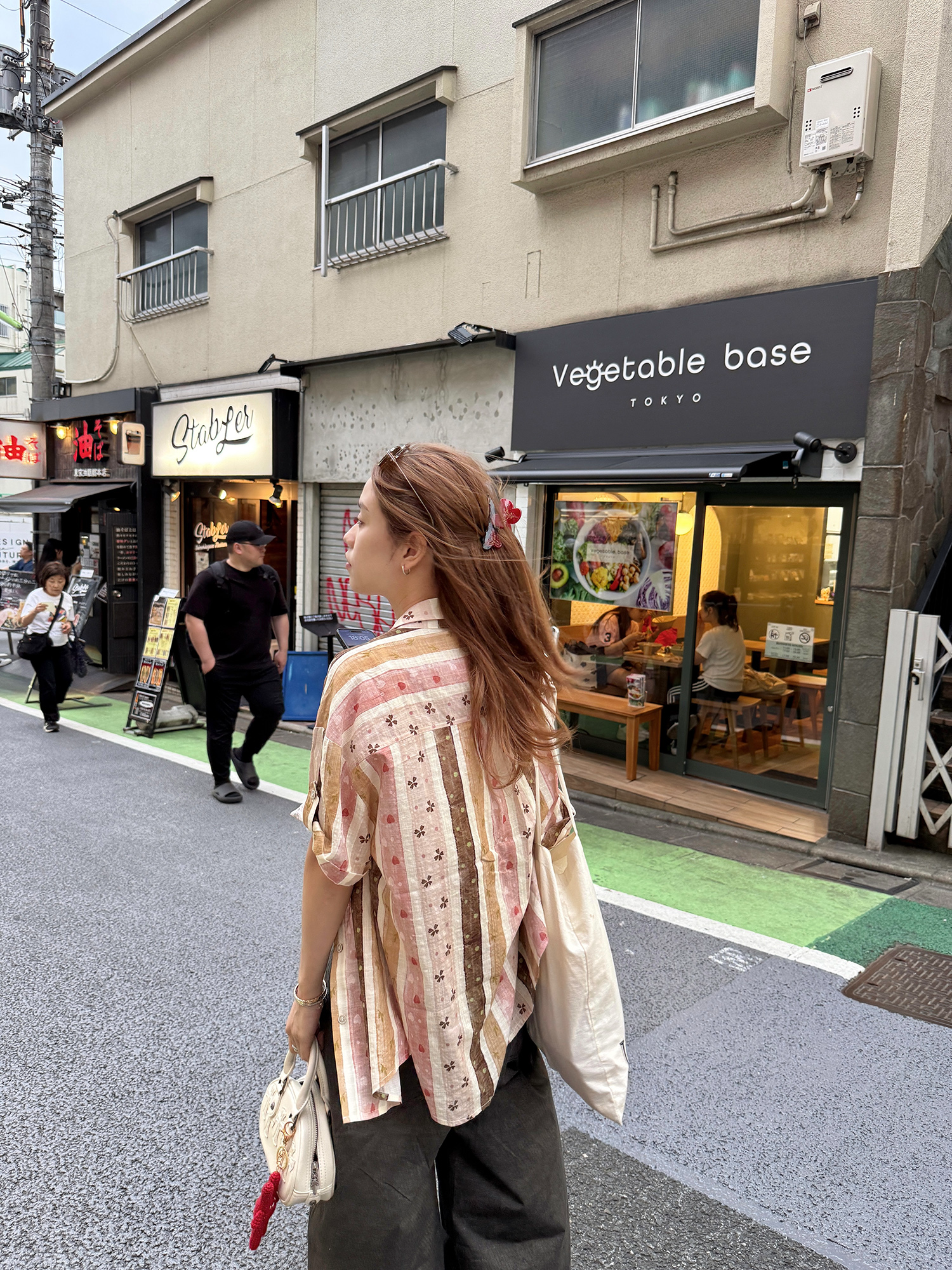 LelyMooch ハート×クローバー柄シャツ  LEM185