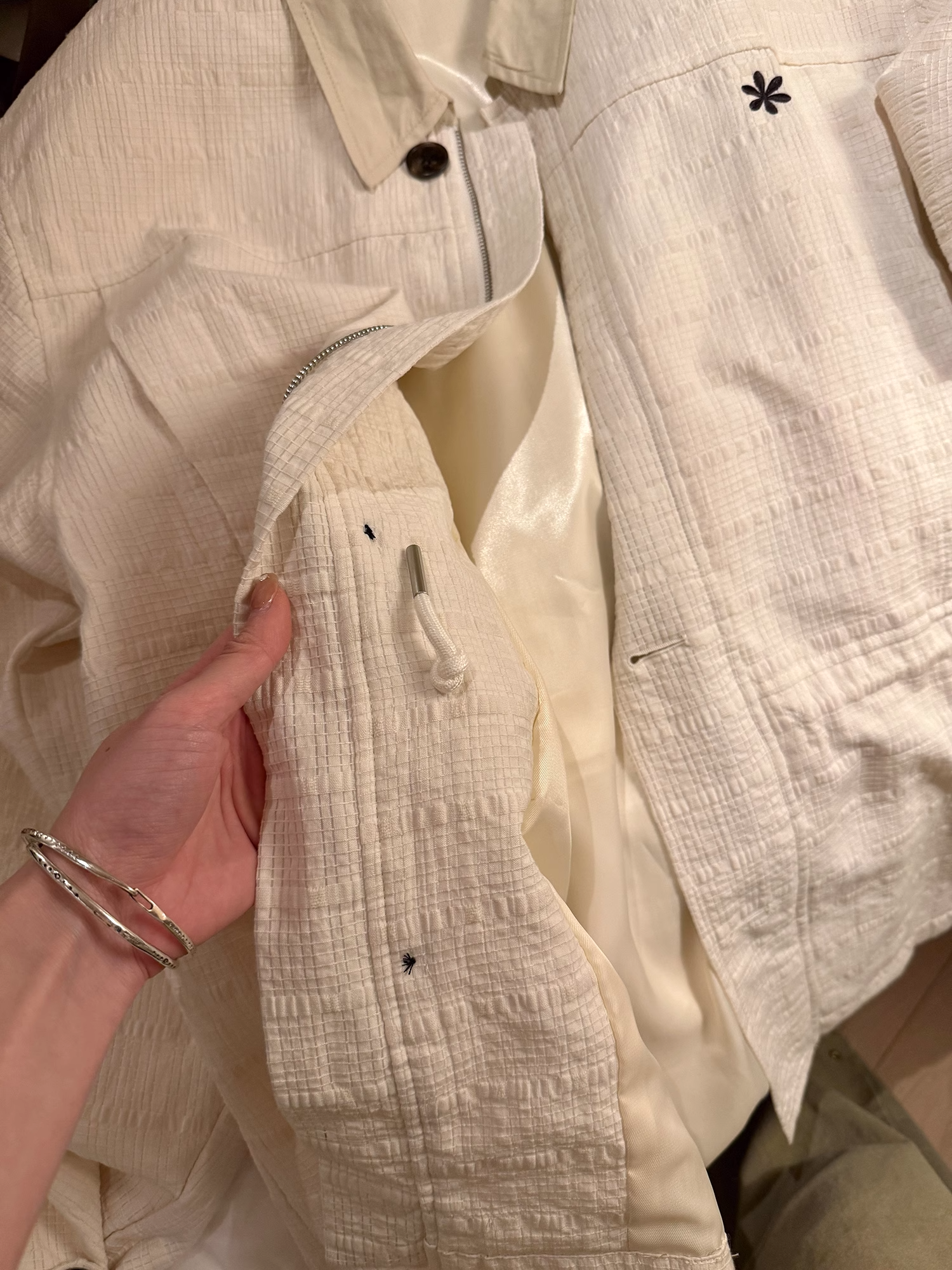 LelyMooch Checkered Trench Coat Midi Length LEM077