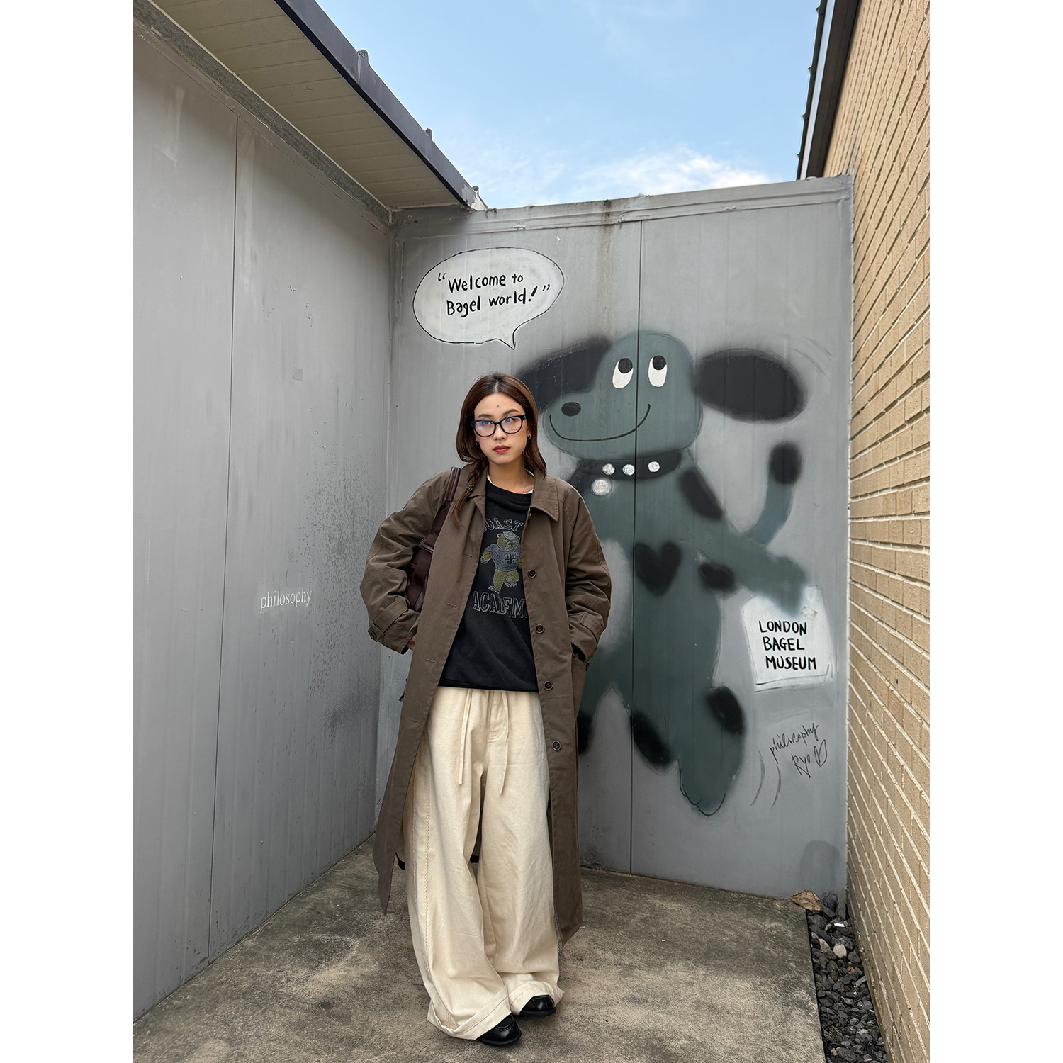 LelyMooch ウエストコードワイドパンツ  LEM229