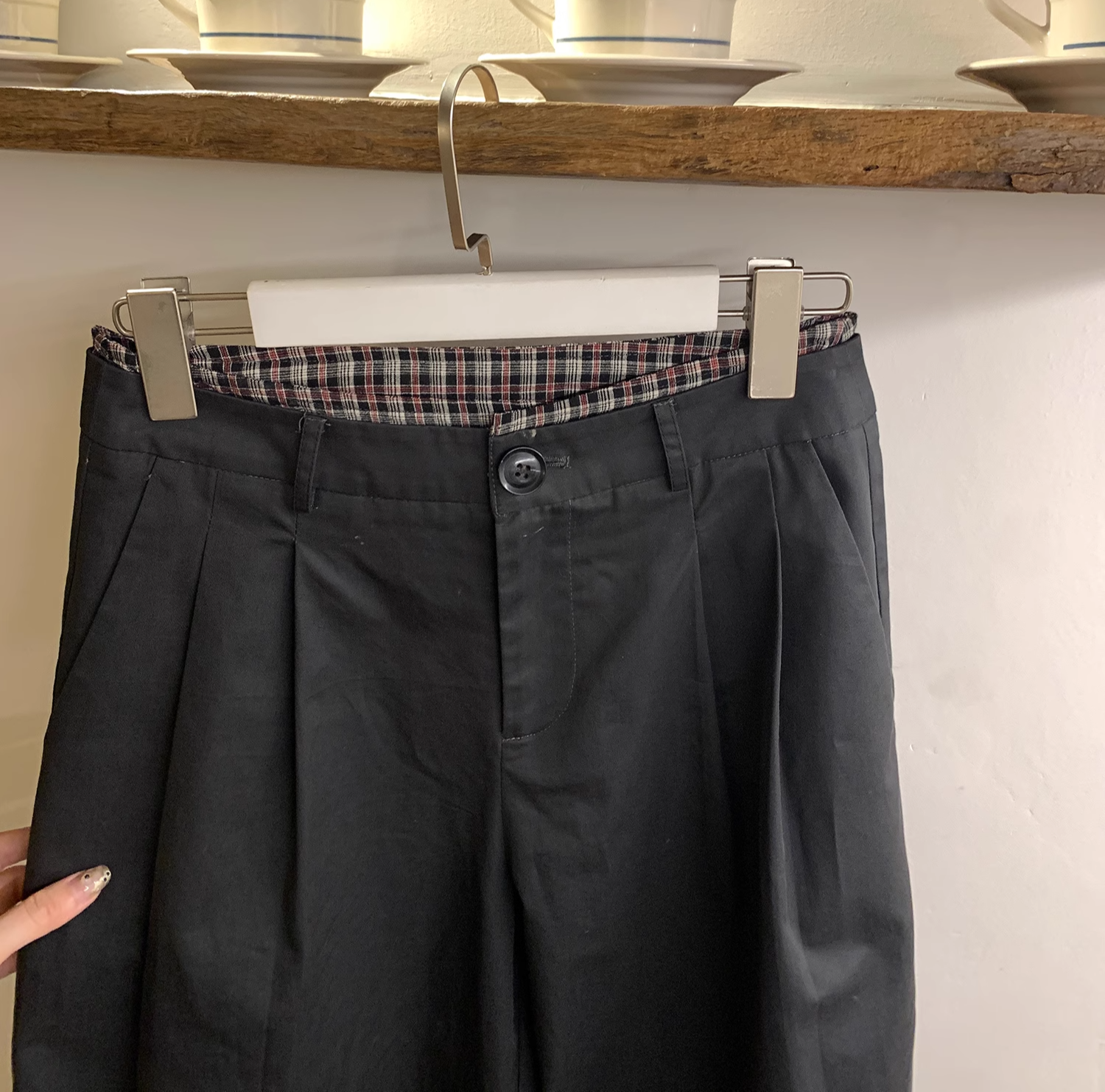 LelyMooch  ウォッシュコットン ワイドパンツ  LEM068