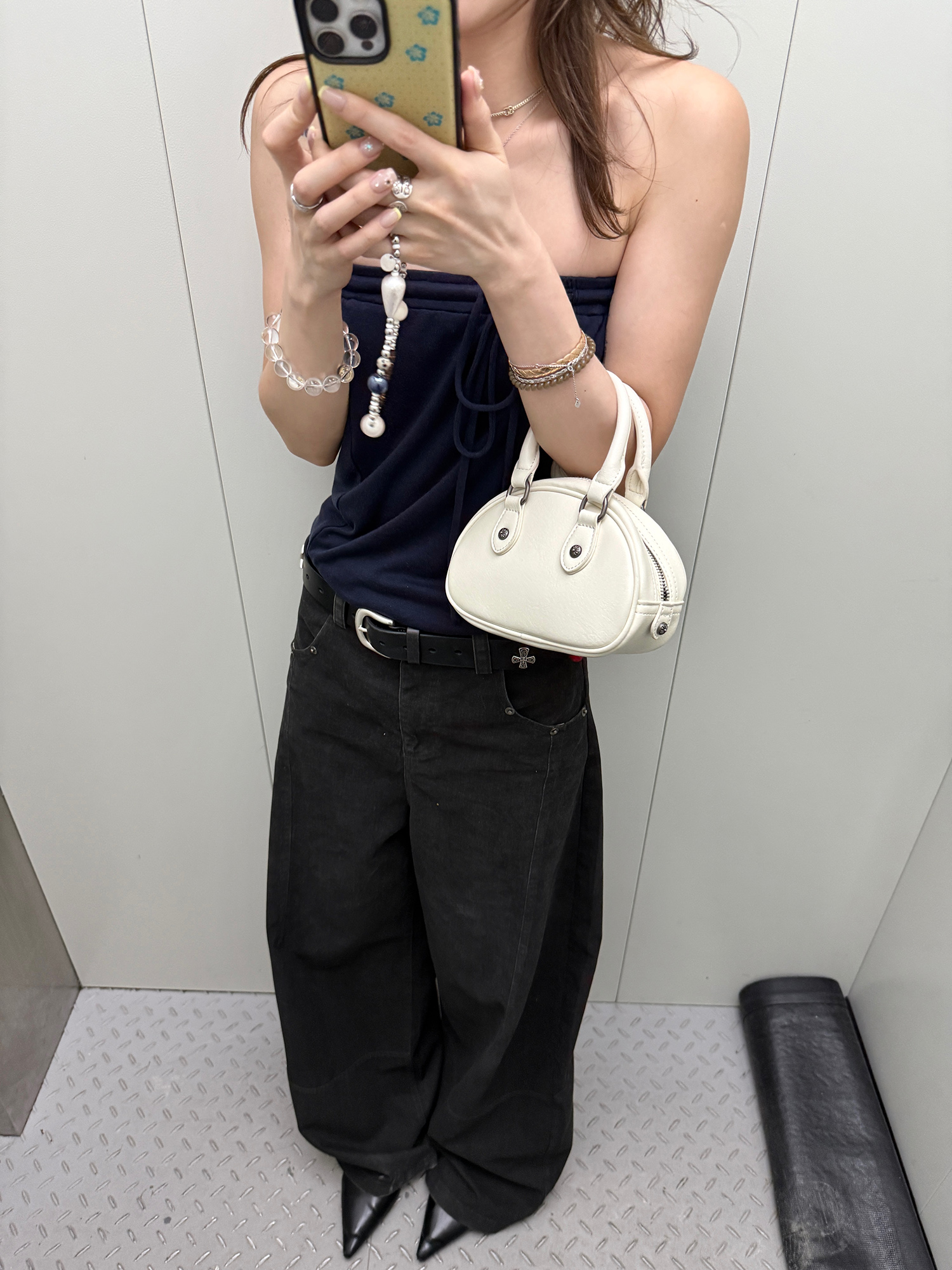 LelyMooch ブルートーンチューブトップ  LEM212