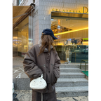 LelyMooch Mod Coat with Eco-Fur Liner LEM259