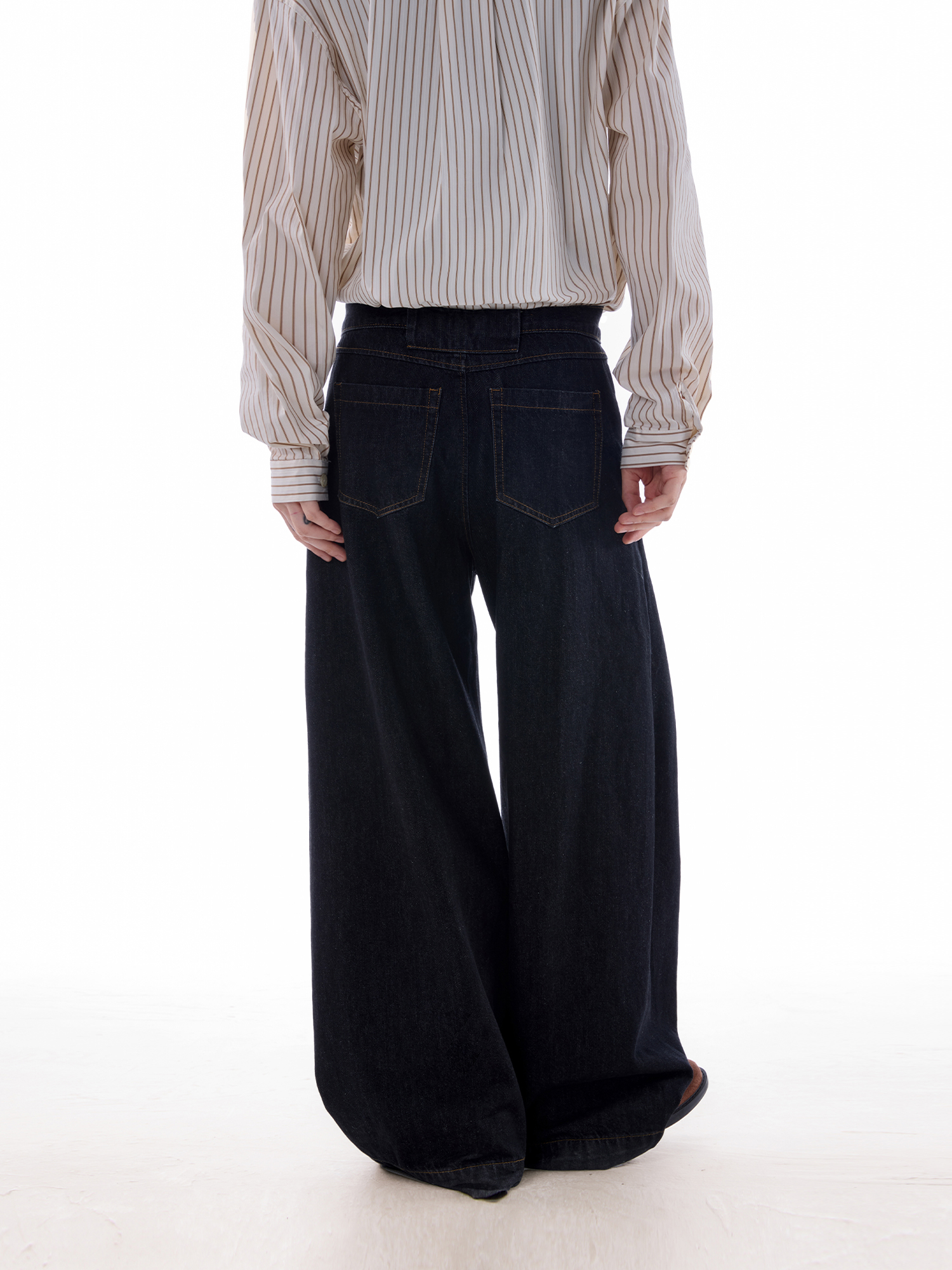 ゆったりガウチョ パンツ  LOM014