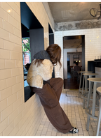 LelyMooch Cappotto con cappuccio in pile sherpa LEM269