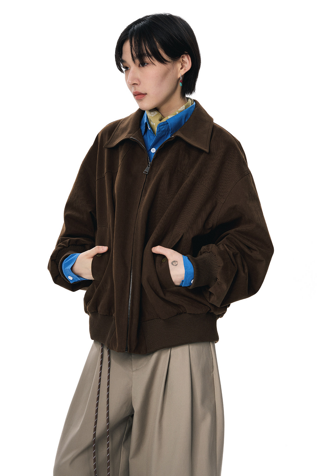 ストリートシック風ジャケット  LOM012