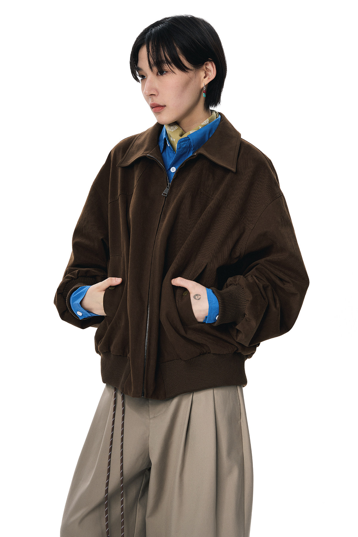 ストリートシック風ジャケット  LOM012