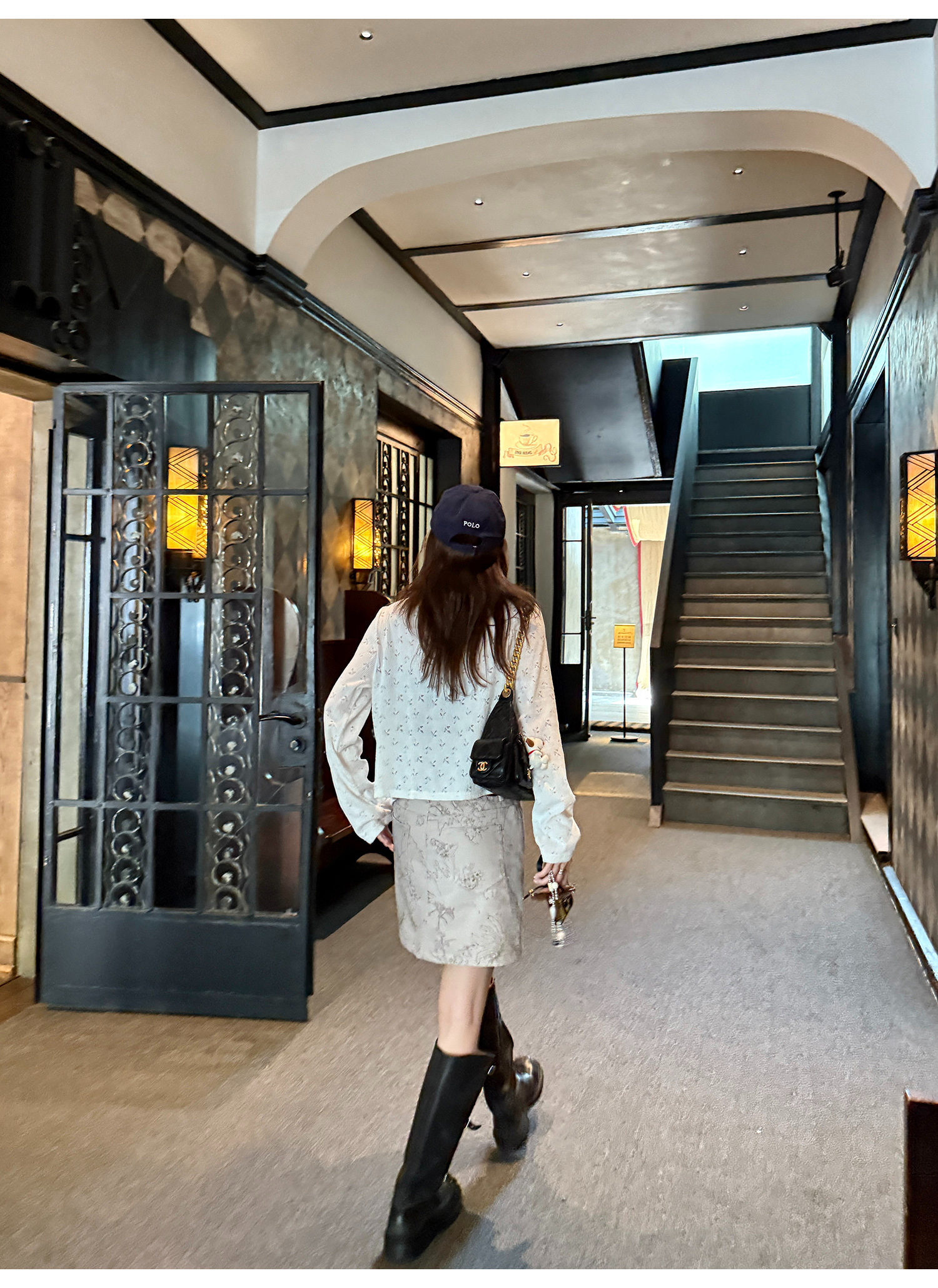 LelyMooch ニットカーデ＆レースキャミセット  LEM209