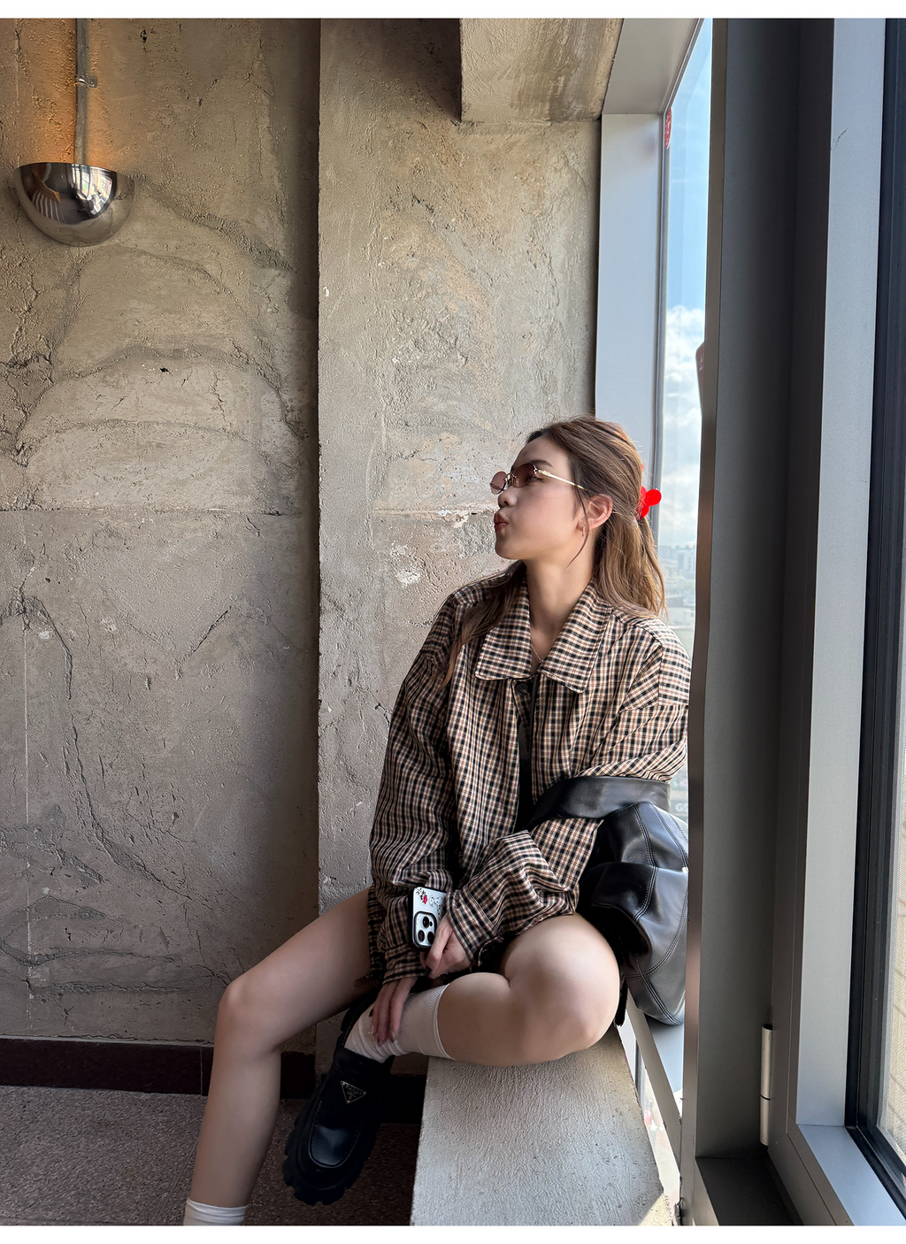 LelyMooch リバーシブルスエードジャケット  LEM250