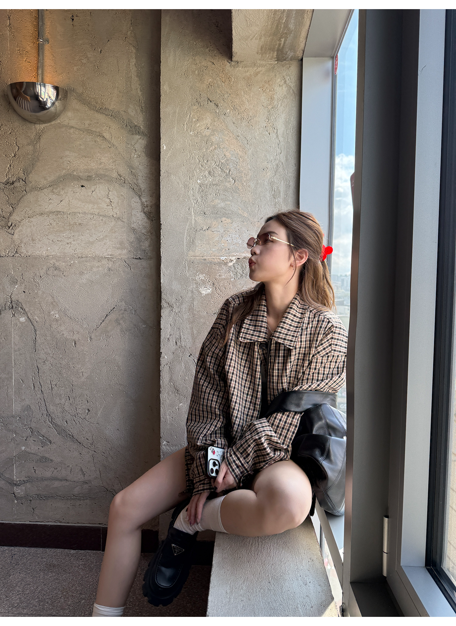 LelyMooch リバーシブルスエードジャケット  LEM250