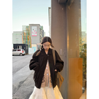 Cardigan in maglia con scollo a V e tasche LelyMooch LEM227