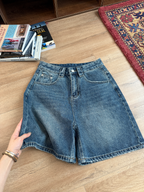 LelyMooch デニムパンツ5分丈｜2色展開  LEM199