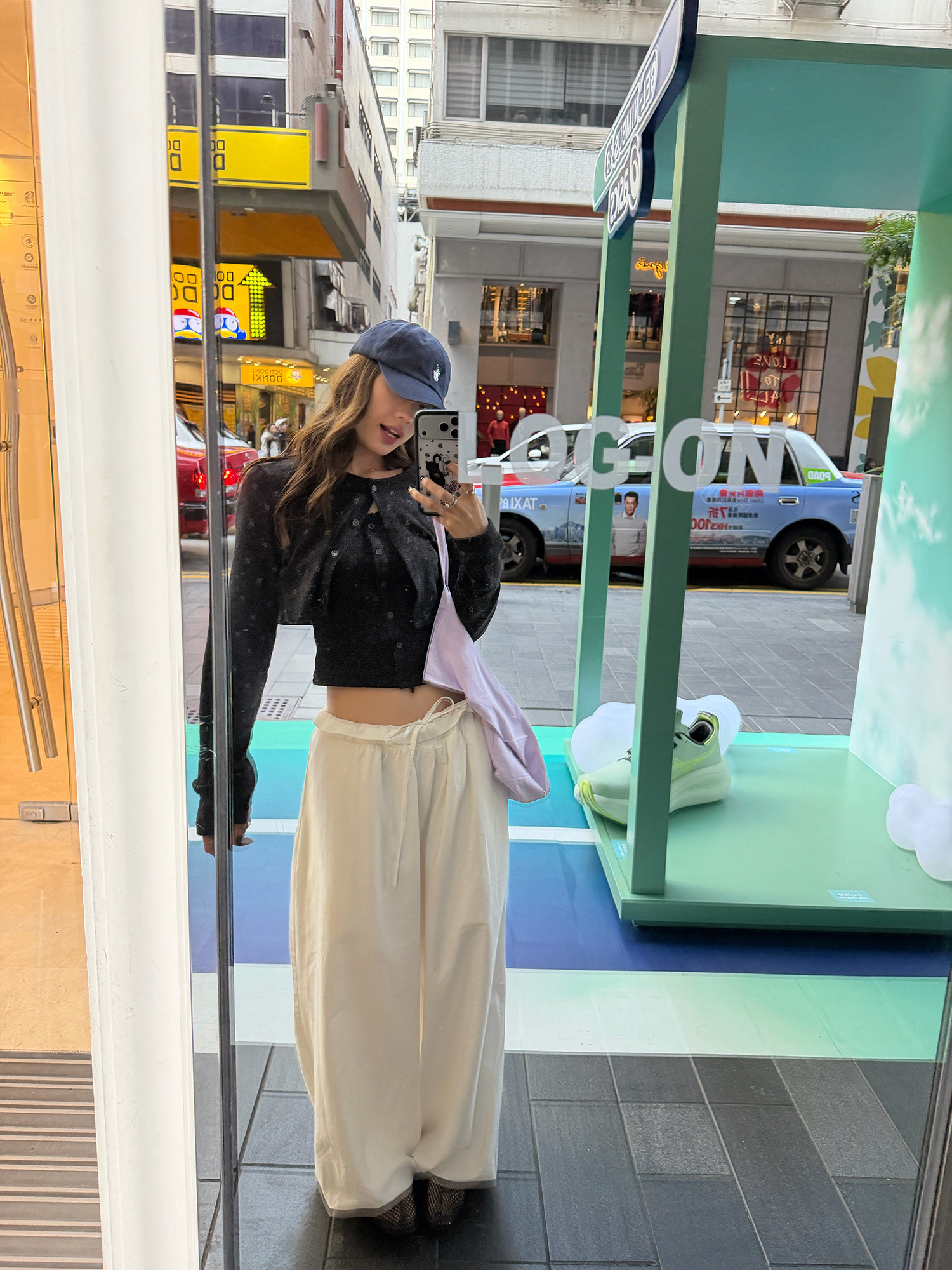 LelyMooch フリルウエスト バルーンワイドパンツ  LEM315