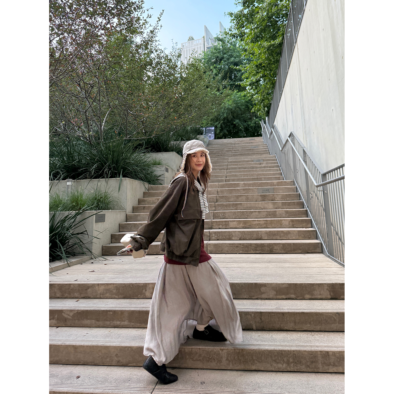 LelyMooch ふんわりチュールハイウエストスカート  LEM247