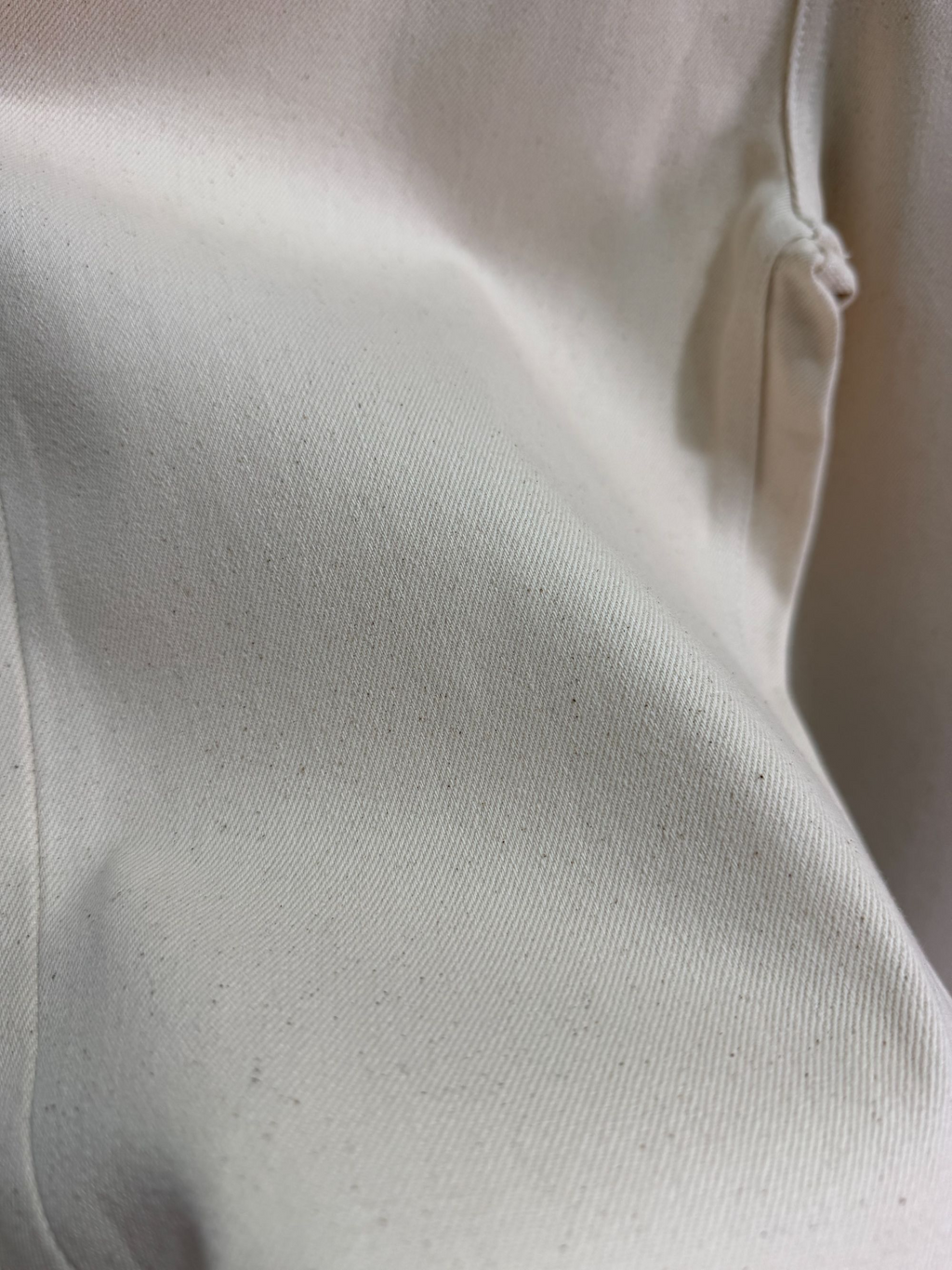 オートミール 13.8oz ワイドストレートデニム  LOM093