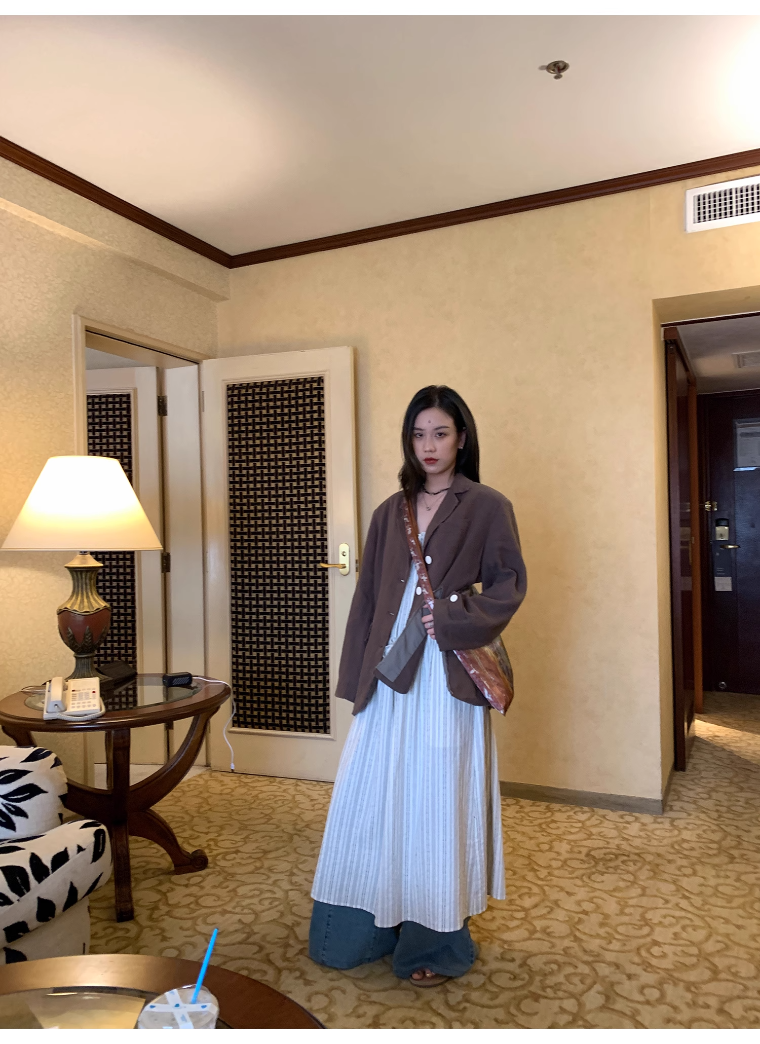 LelyMooch  油絵風 キャンバスバッグ  LEM071