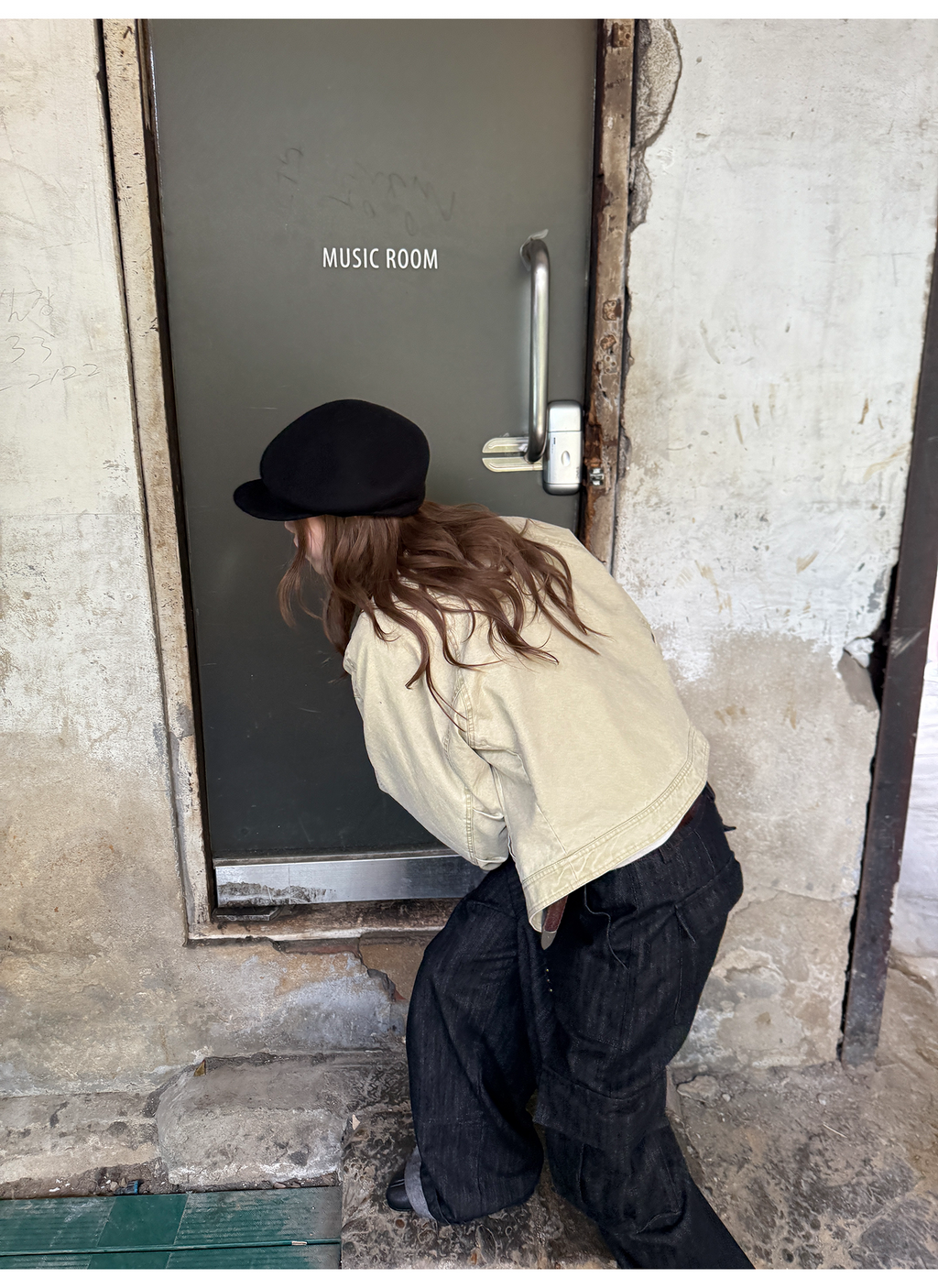 LelyMooch 裏フリースショートジャケット  LEM256