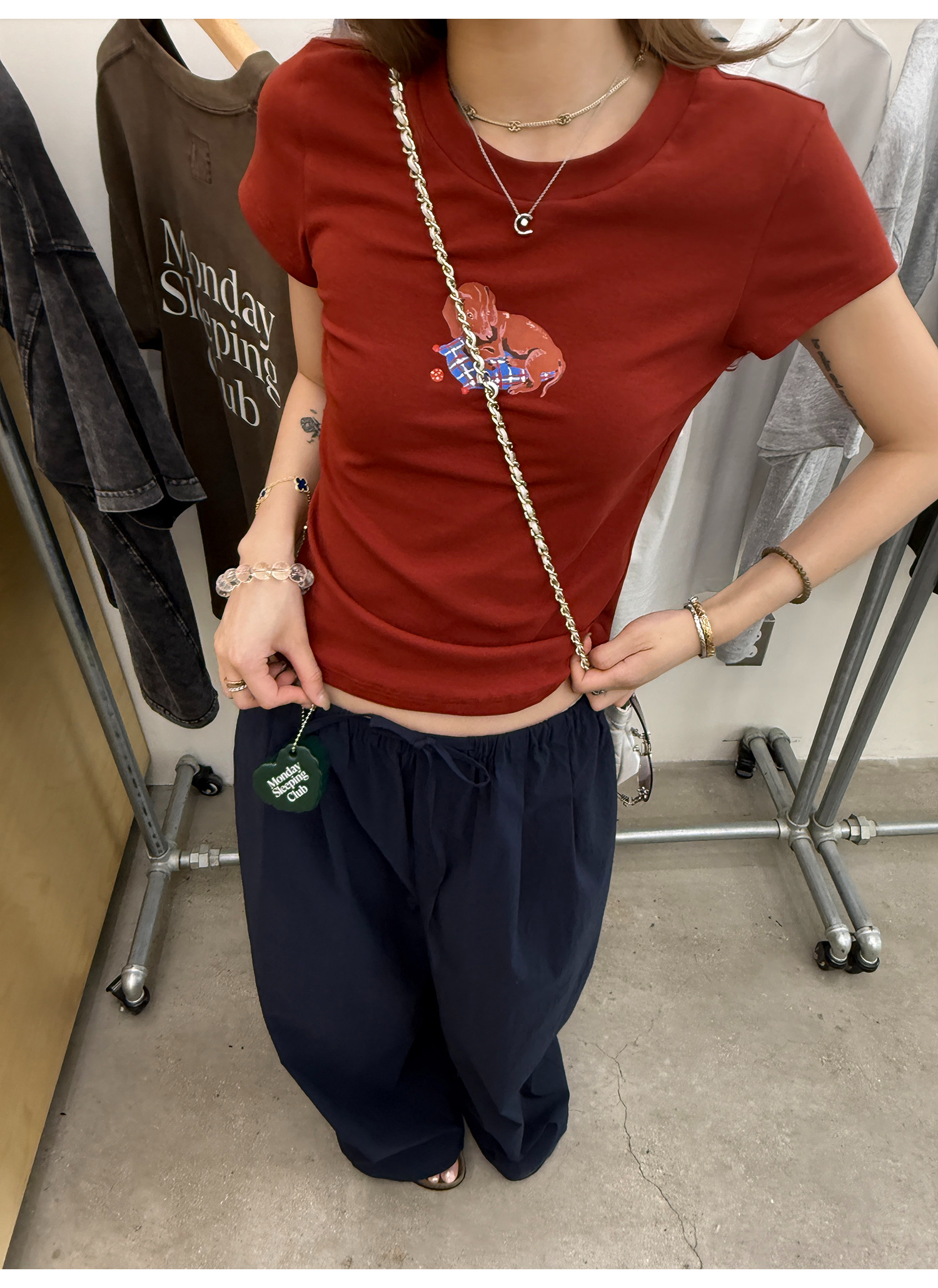 LelyMooch 赤いダックスT🐶  LEM193